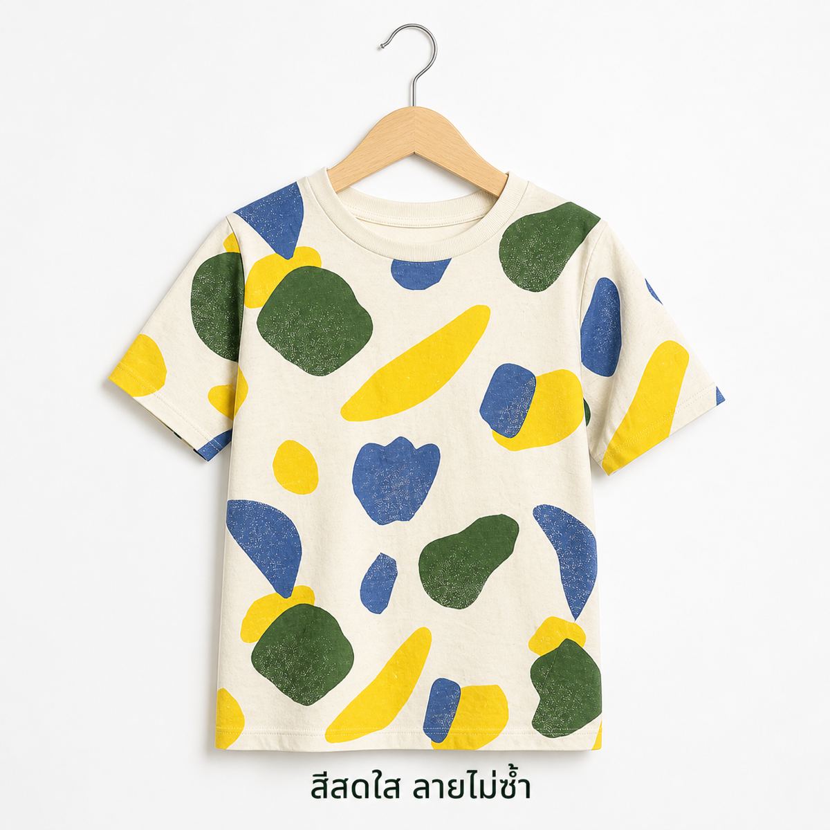 H&M เสื้อยืดลายหินสีสัน