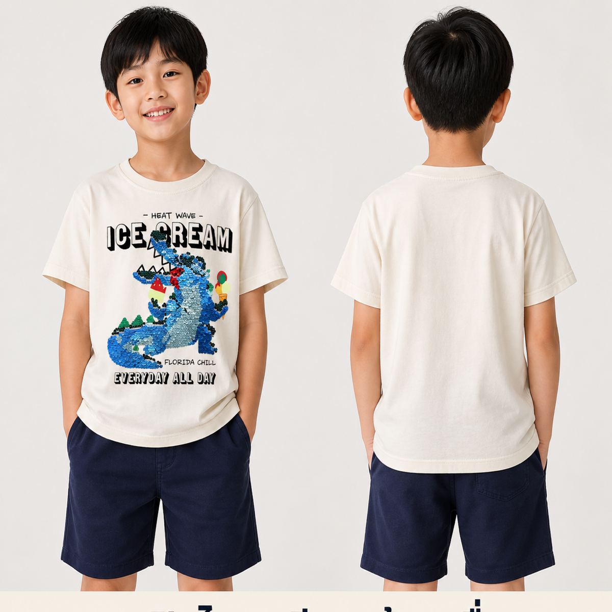 H&M เสื้อยืดลายไอศกรีม