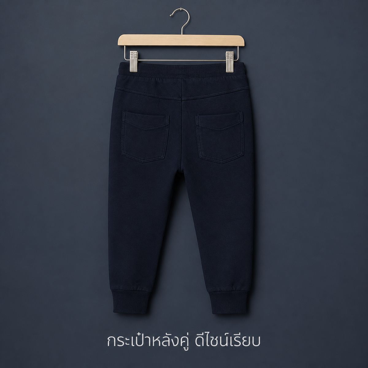 Lager 157 Etab. 1999 กางเกงจ็อกเกอร์สีกรมท่า