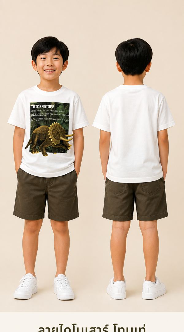 H&M เสื้อยืดกราฟิก Predator