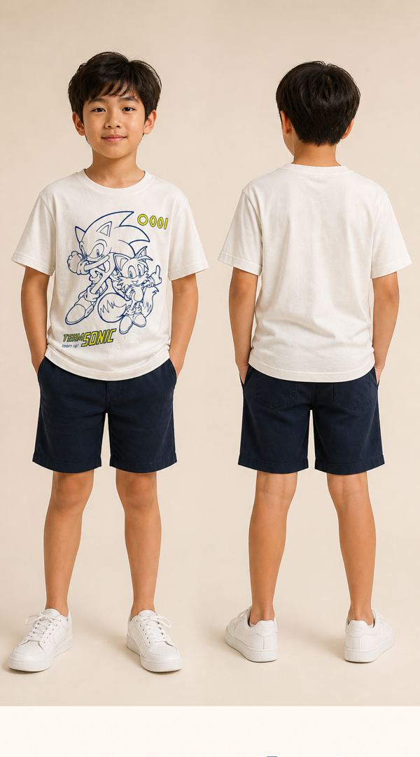 H&M เสื้อยืดลาย Sonic