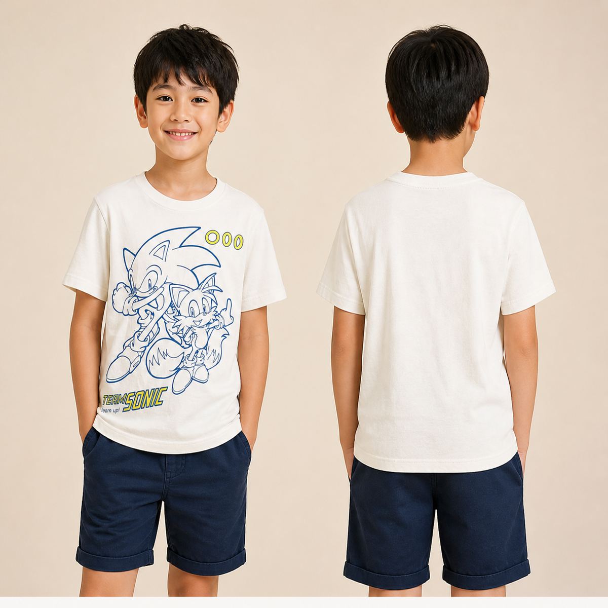 H&M เสื้อยืดลาย Sonic