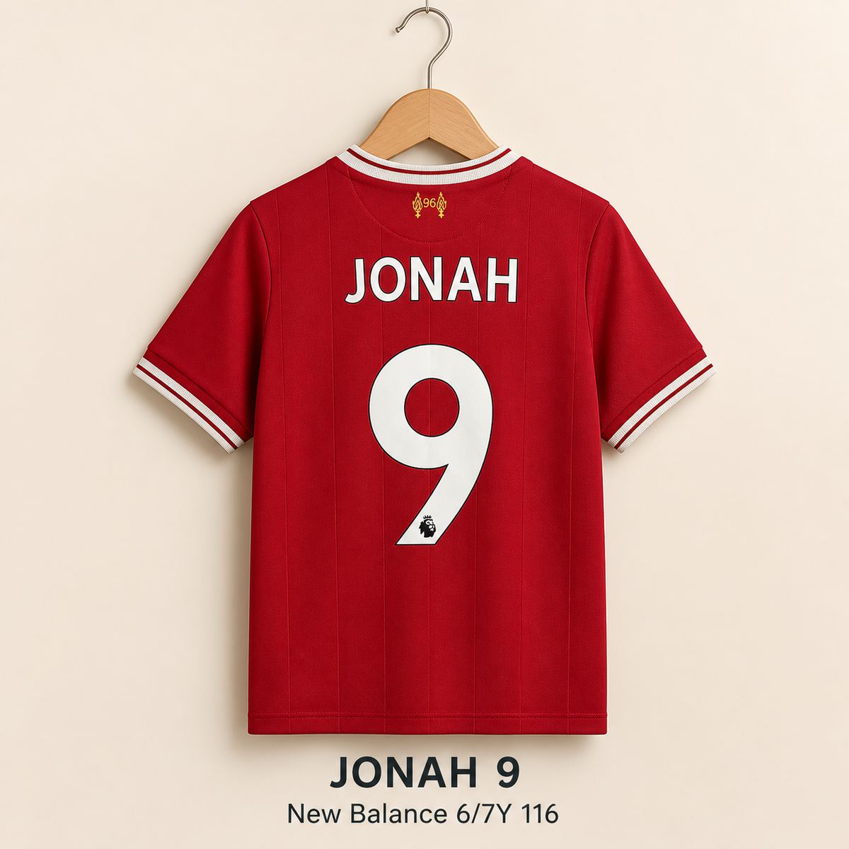 New Balance Liverpool FC เสื้อบอล สีแดง #9