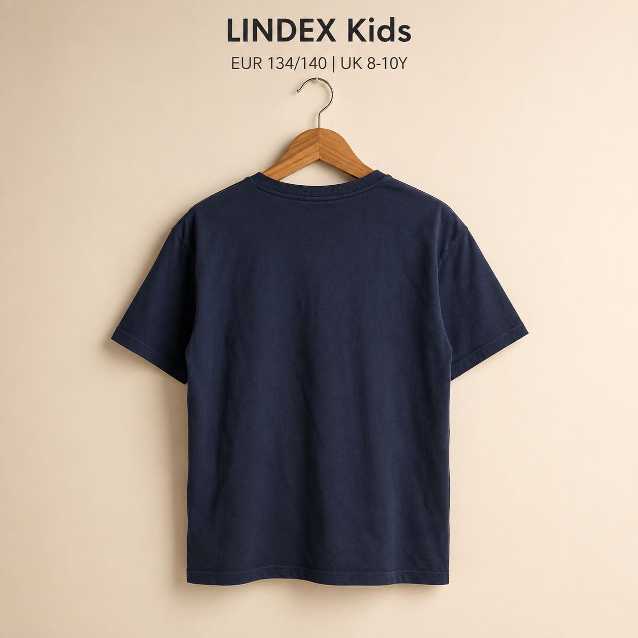 LINDEX Kids เสื้อยืดลายภูเขาวินเทจ สีกรมท่า